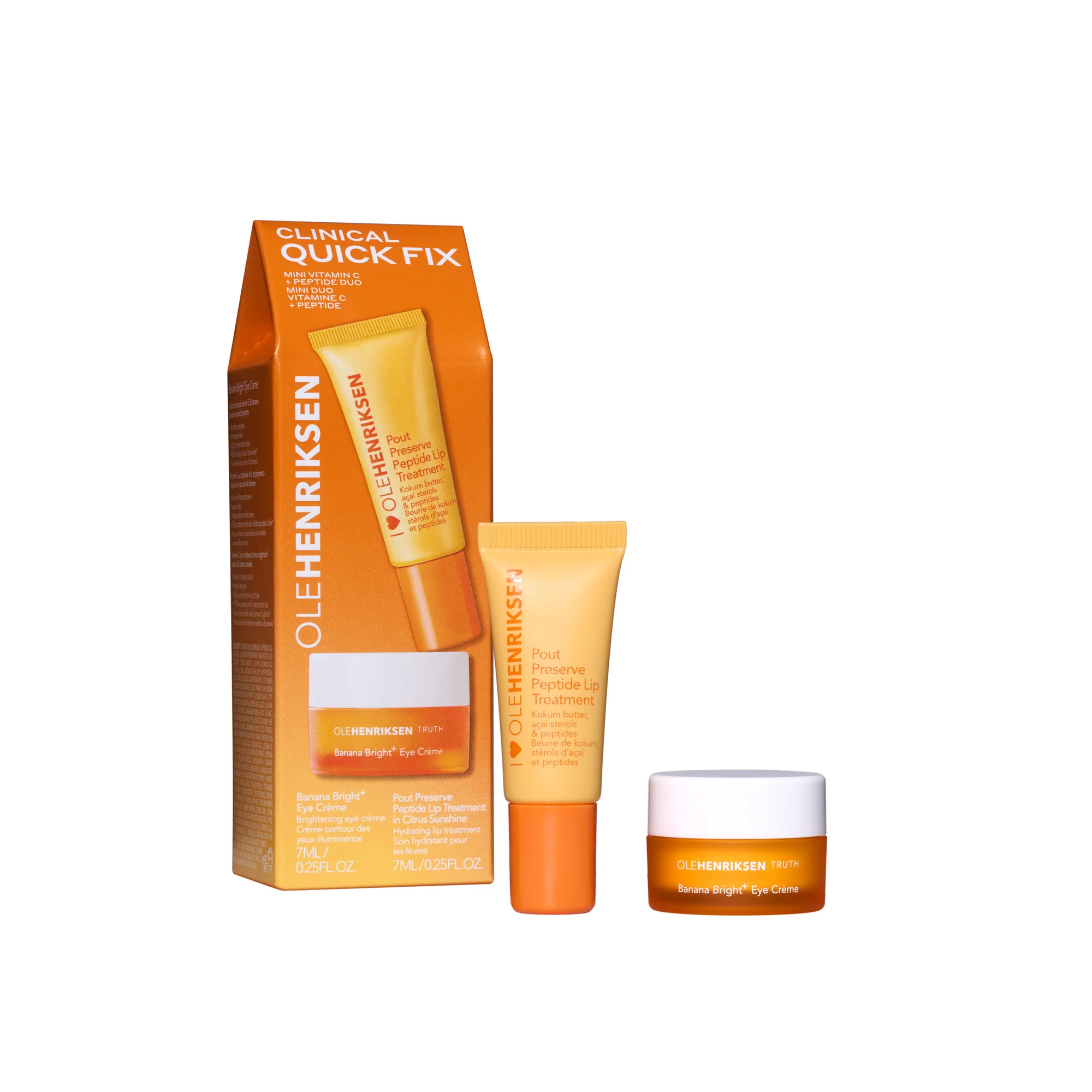 Clinical Quick Fix Mini Vitamin C + Peptide Duo